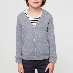 American Apparel Kids Tri Blend Caridgan